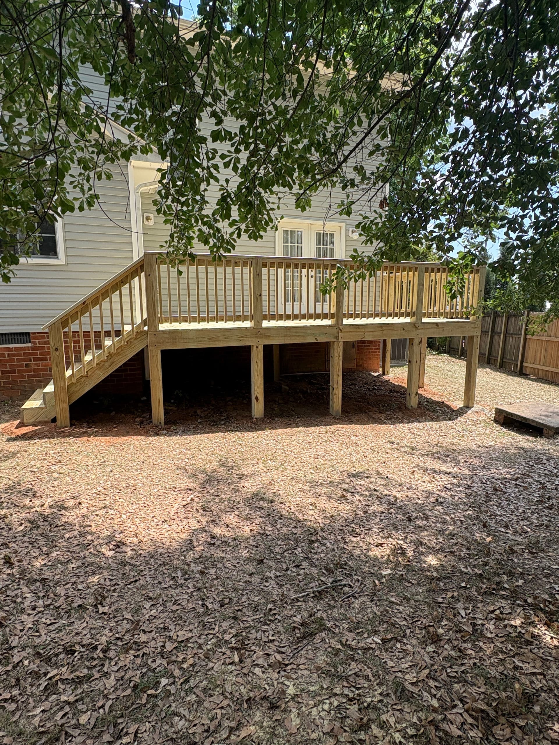 Gallery photos for Rotted Deck Torn Out and Rebuilt From the Ground Up: Image #2