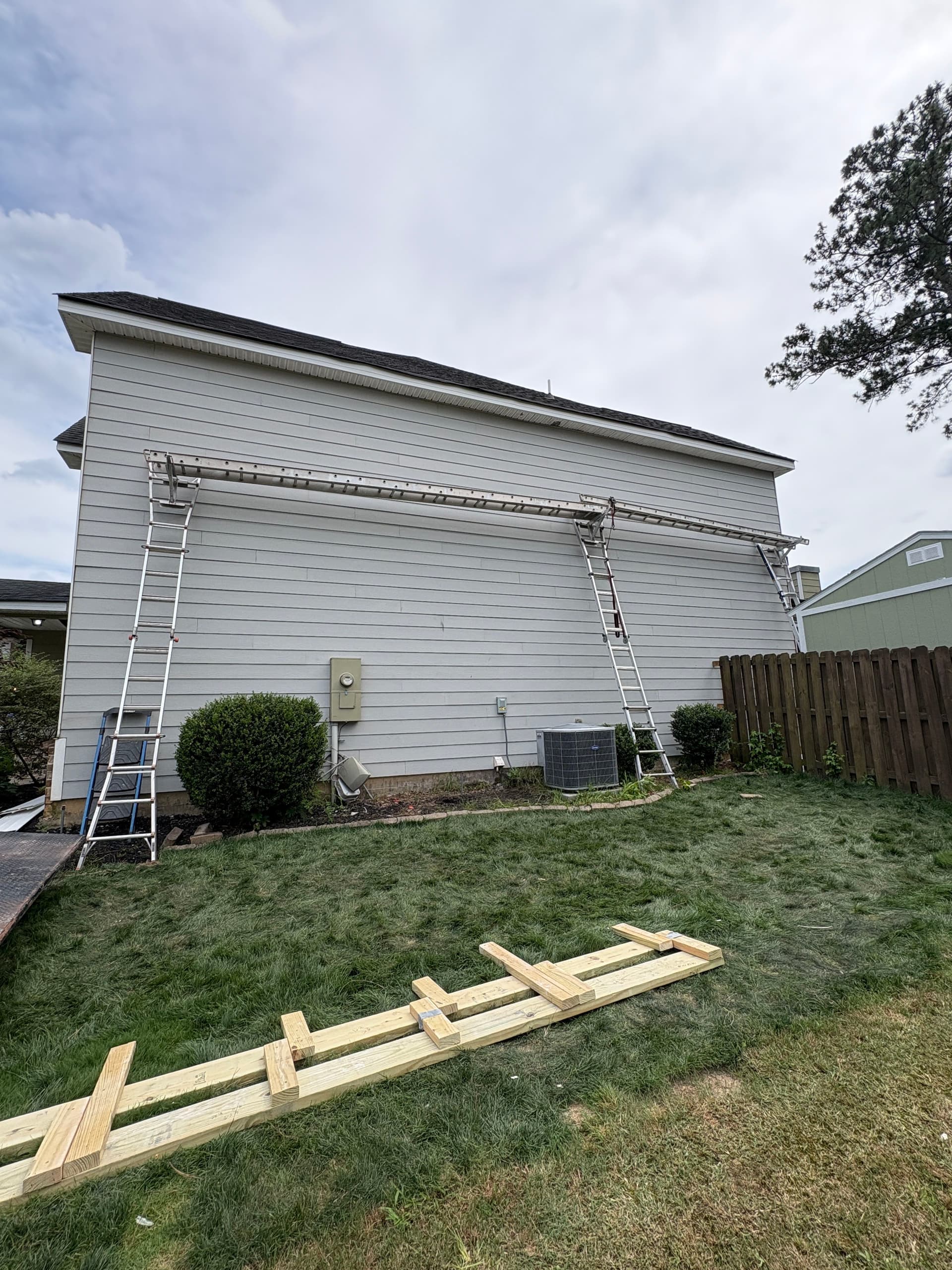 Gallery photos for Old Siding Out, Hardie Board In - A Cleaner Exterior: Image #6