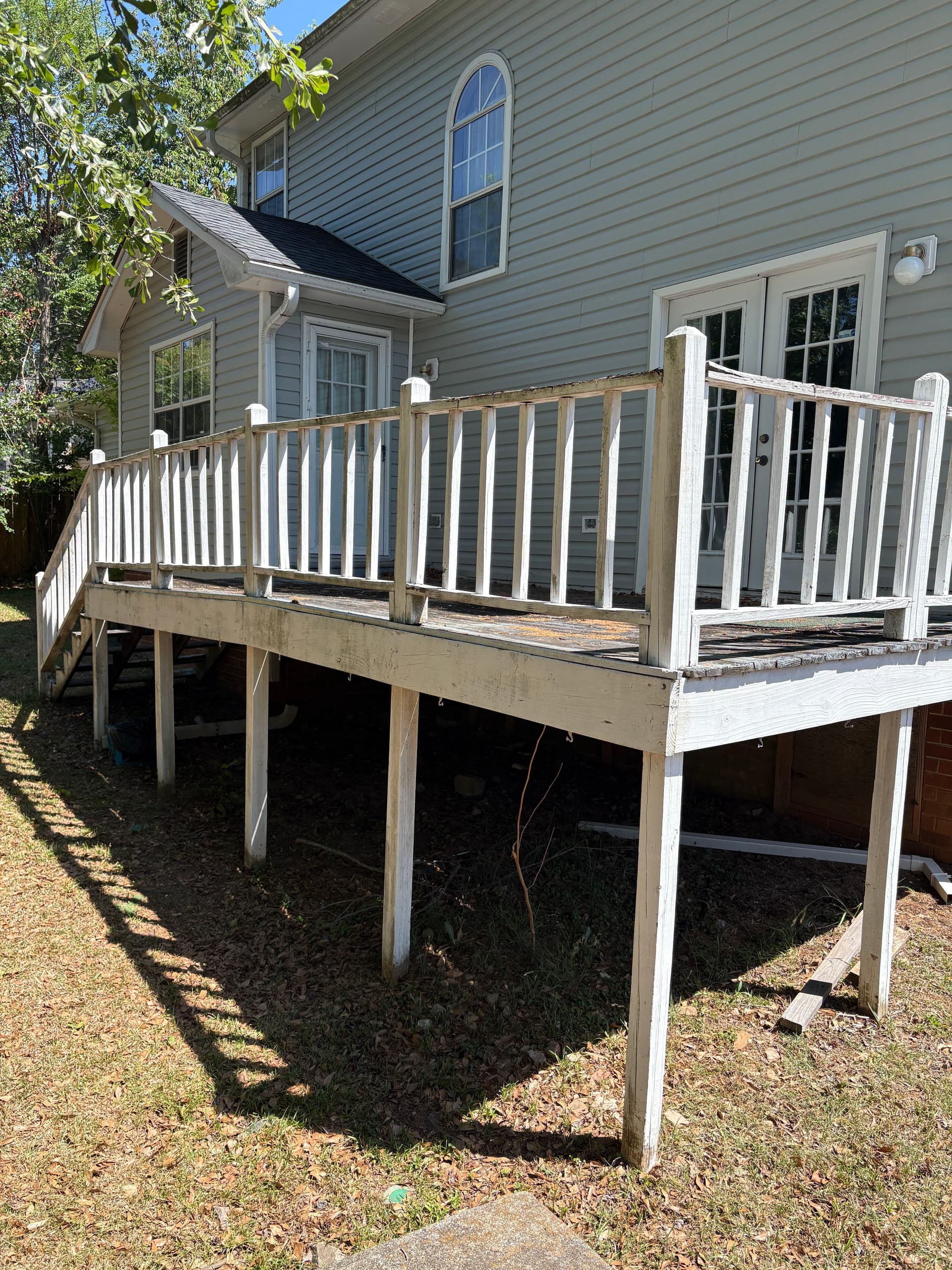 Rotted Deck Torn Out and Rebuilt From the Ground Up image
