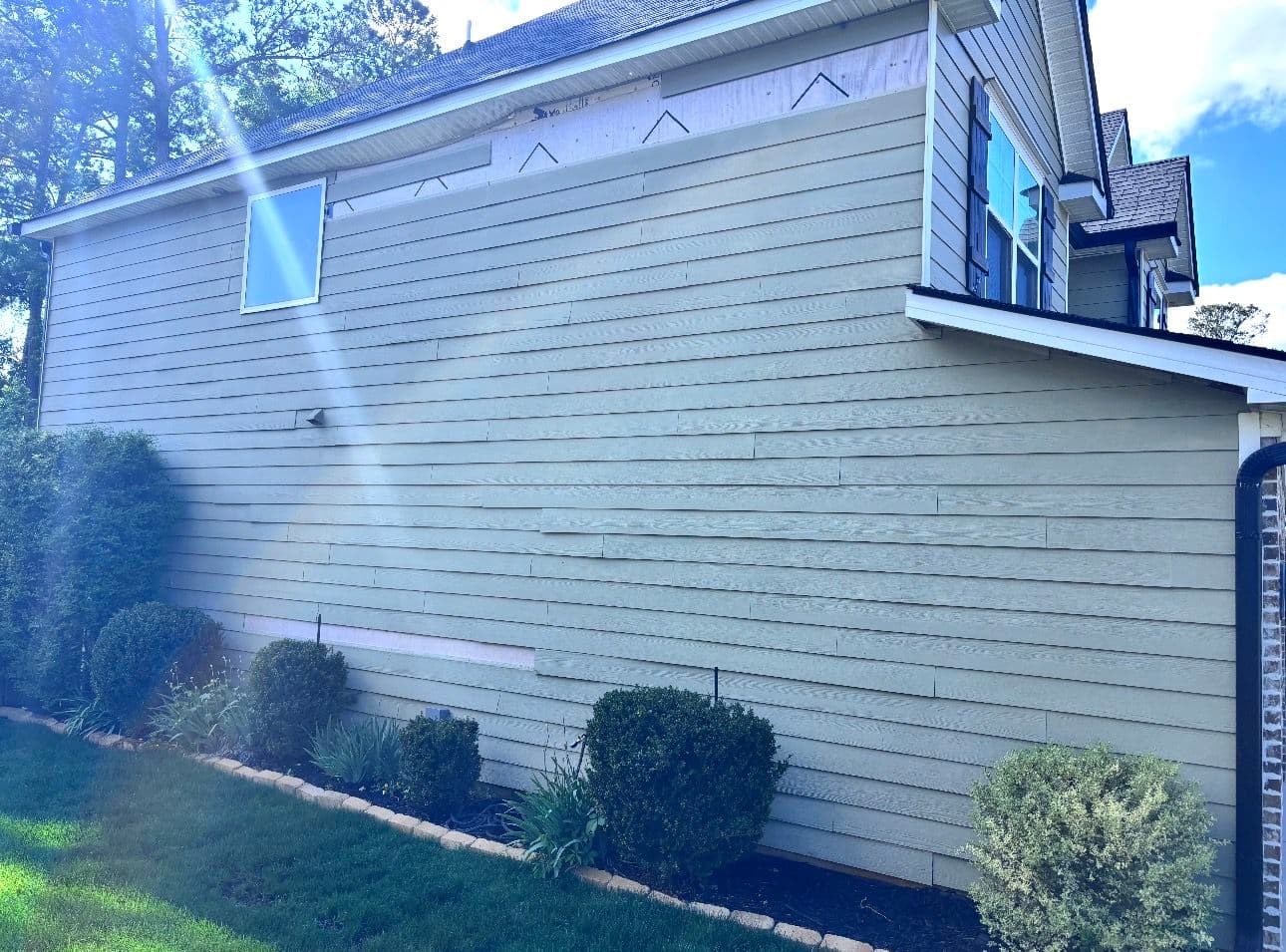 Gallery photos for Old Siding Out, Hardie Board In - A Cleaner Exterior: Image #3