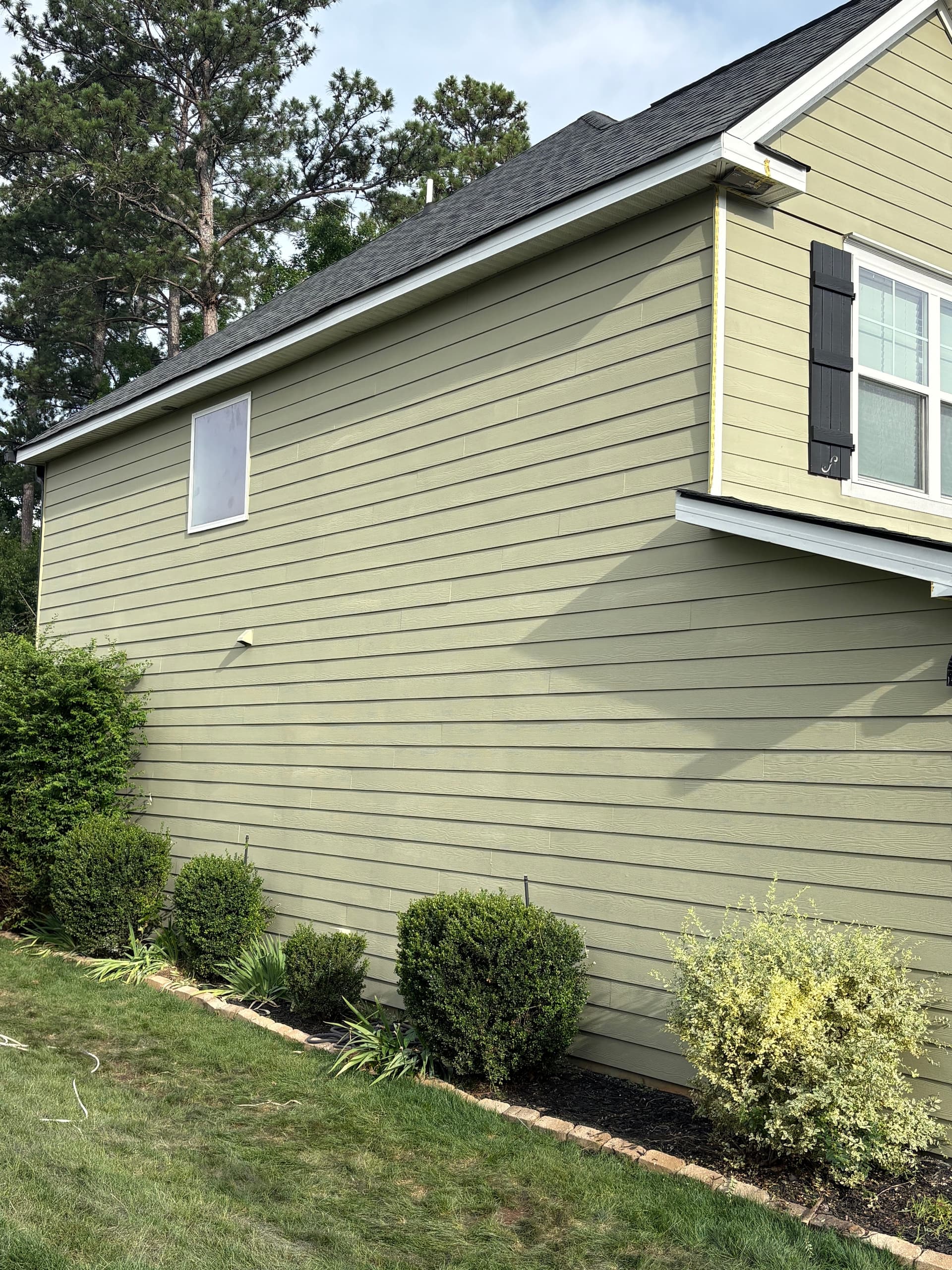 Old Siding Out, Hardie Board In - A Cleaner Exterior image